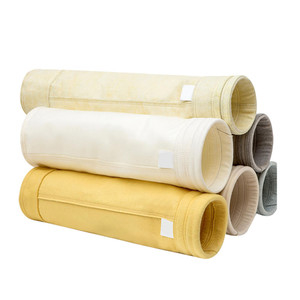 Hava Filtresi için 550g / M2 Yüksek Sıcaklık PTFE Toz Toplayıcı Filtre Torbası